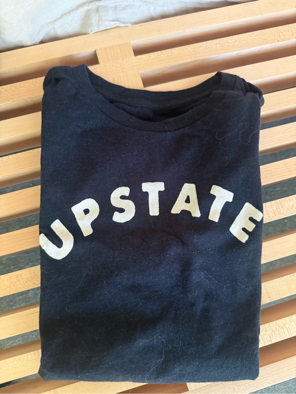 Upstate womens Black Graphic Tee